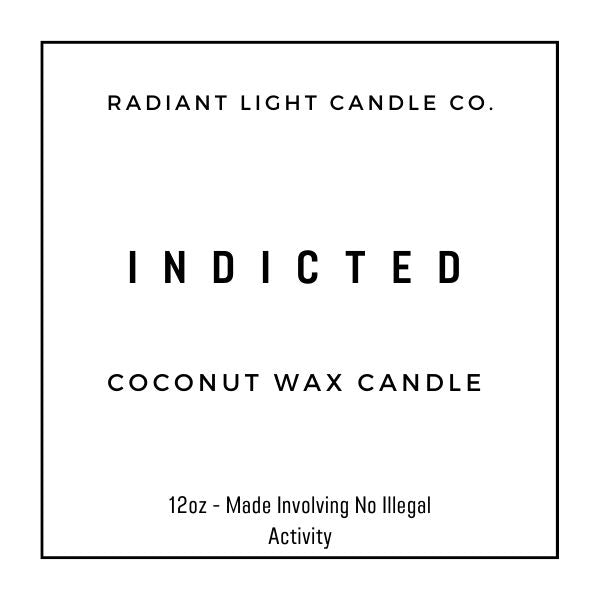 Indicted 12 Oz Candle Radiant Light Candle Co