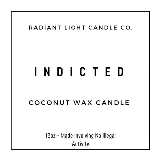Indicted - 12 Oz Candle